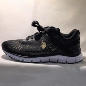 US Polo Assn Lightweight Lace Up Sneaker